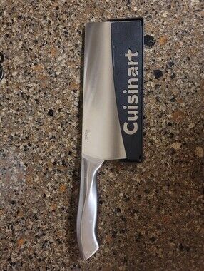 Cuisinart Stainless Steel Cleaver with guard